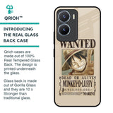 Luffy Wanted Glass Case for Vivo T2x 5G