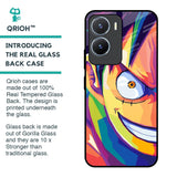Monkey Wpap Pop Art Glass Case for Vivo T2x 5G