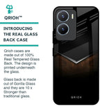 Dark Walnut Glass Case for Vivo T2x 5G