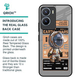 Space Ticket Glass Case for Vivo T2x 5G