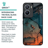 Geographical Map Glass Case for Vivo T2x 5G