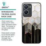 Tricolor Pattern Glass Case for Vivo T2x 5G