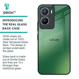 Green Grunge Texture Glass Case for Vivo T2x 5G