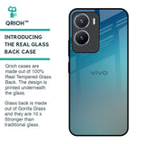 Sea Theme Gradient Glass Case for Vivo T2x 5G
