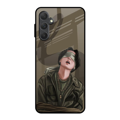 Blind Fold Samsung Galaxy F54 5G Glass Back Cover Online