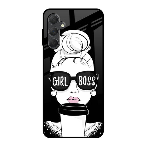 Girl Boss Samsung Galaxy F54 5G Glass Back Cover Online