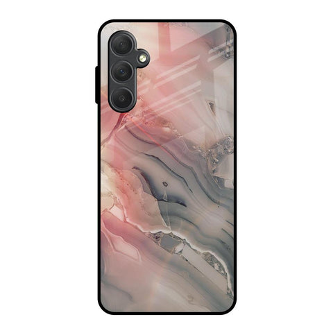Pink And Grey Marble Samsung Galaxy F54 5G Glass Back Cover Online