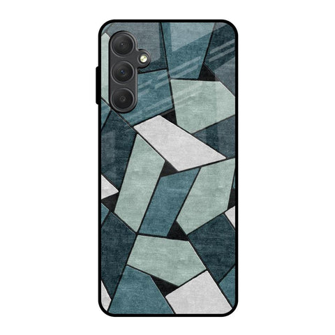 Abstact Tiles Samsung Galaxy F54 5G Glass Back Cover Online