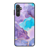 Alcohol ink Marble Samsung Galaxy F54 5G Glass Back Cover Online