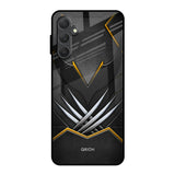 Black Warrior Samsung Galaxy F54 5G Glass Back Cover Online
