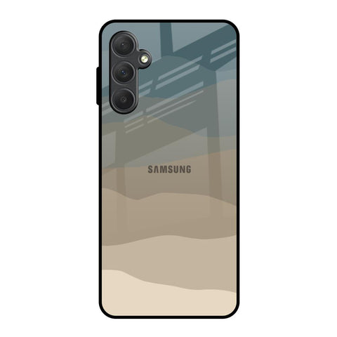 Abstract Mountain Pattern Samsung Galaxy F54 5G Glass Back Cover Online