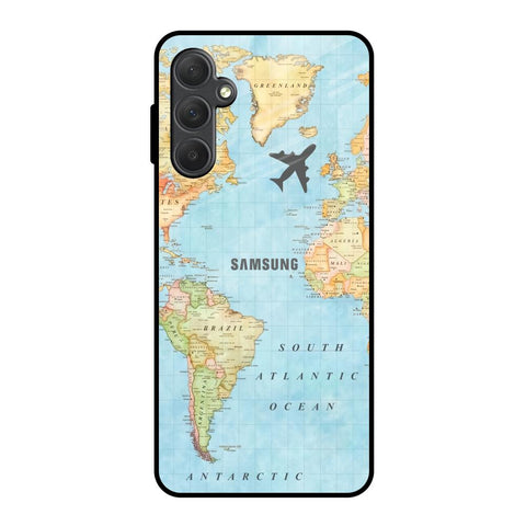 Fly Around The World Samsung Galaxy F54 5G Glass Back Cover Online