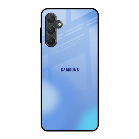 Vibrant Blue Texture Samsung Galaxy F54 5G Glass Back Cover Online