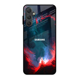 Brush Art Samsung Galaxy F54 5G Glass Back Cover Online