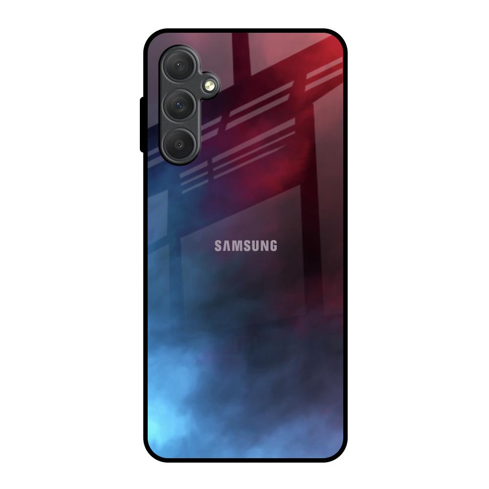 Smokey Watercolor Samsung Galaxy F54 5G Glass Back Cover Online
