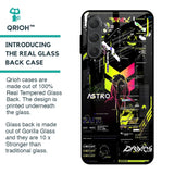 Astro Glitch Glass Case for Samsung Galaxy F54 5G