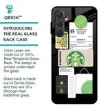 Coffee Latte Glass Case for Samsung Galaxy F54 5G