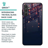 Falling Stars Glass Case For Samsung Galaxy F54 5G