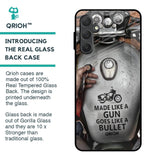 Royal Bike Glass Case for Samsung Galaxy F54 5G
