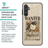 Luffy Wanted Glass Case for Samsung Galaxy F54 5G
