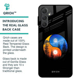 Yin Yang Balance Glass Case for Samsung Galaxy F54 5G
