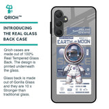 Space Flight Pass Glass Case for Samsung Galaxy F54 5G