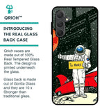 Astronaut on Mars Glass Case for Samsung Galaxy F54 5G