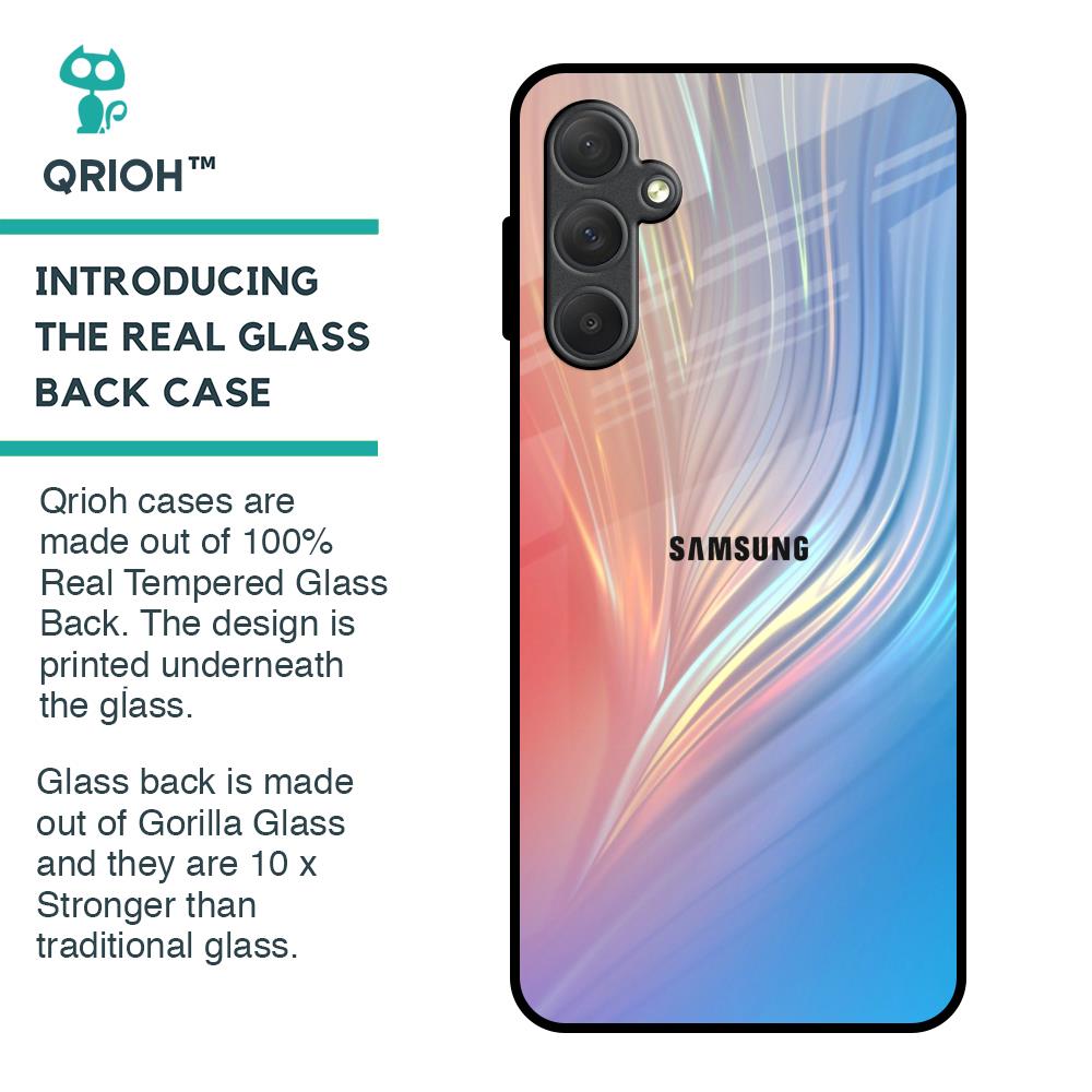 Mystic Aurora Glass Case for Samsung Galaxy F54 5G