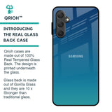 Celestial Blue Glass Case For Samsung Galaxy F54 5G