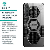 Hexagon Style Glass Case For Samsung Galaxy F54 5G