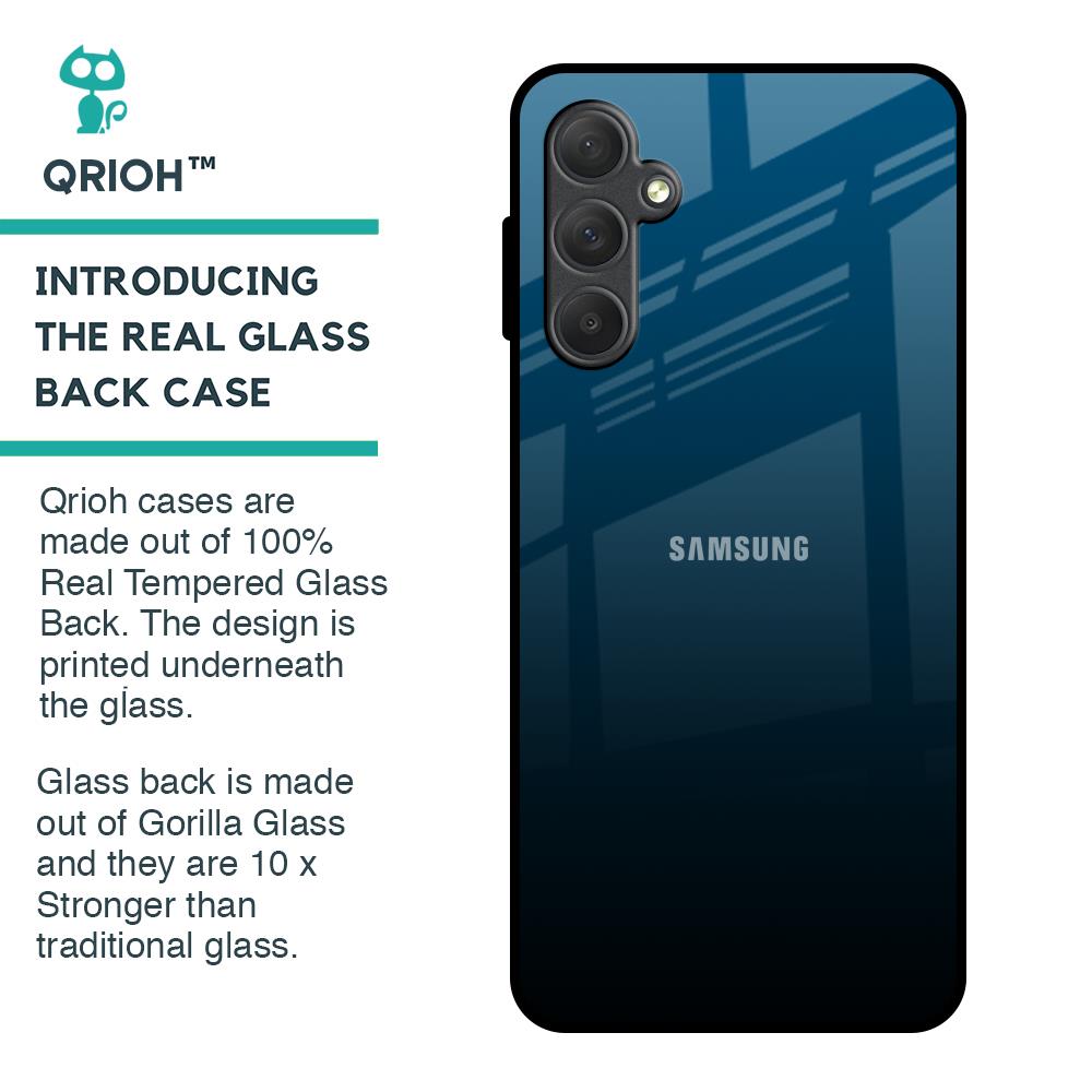 Sailor Blue Glass Case For Samsung Galaxy F54 5G