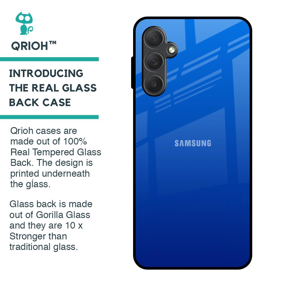Egyptian Blue Glass Case for Samsung Galaxy F54 5G
