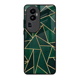 Abstract Green Oppo Reno10 Pro Plus 5G Glass Back Cover Online