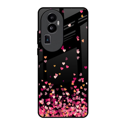 Heart Rain Fall Oppo Reno10 Pro Plus 5G Glass Back Cover Online