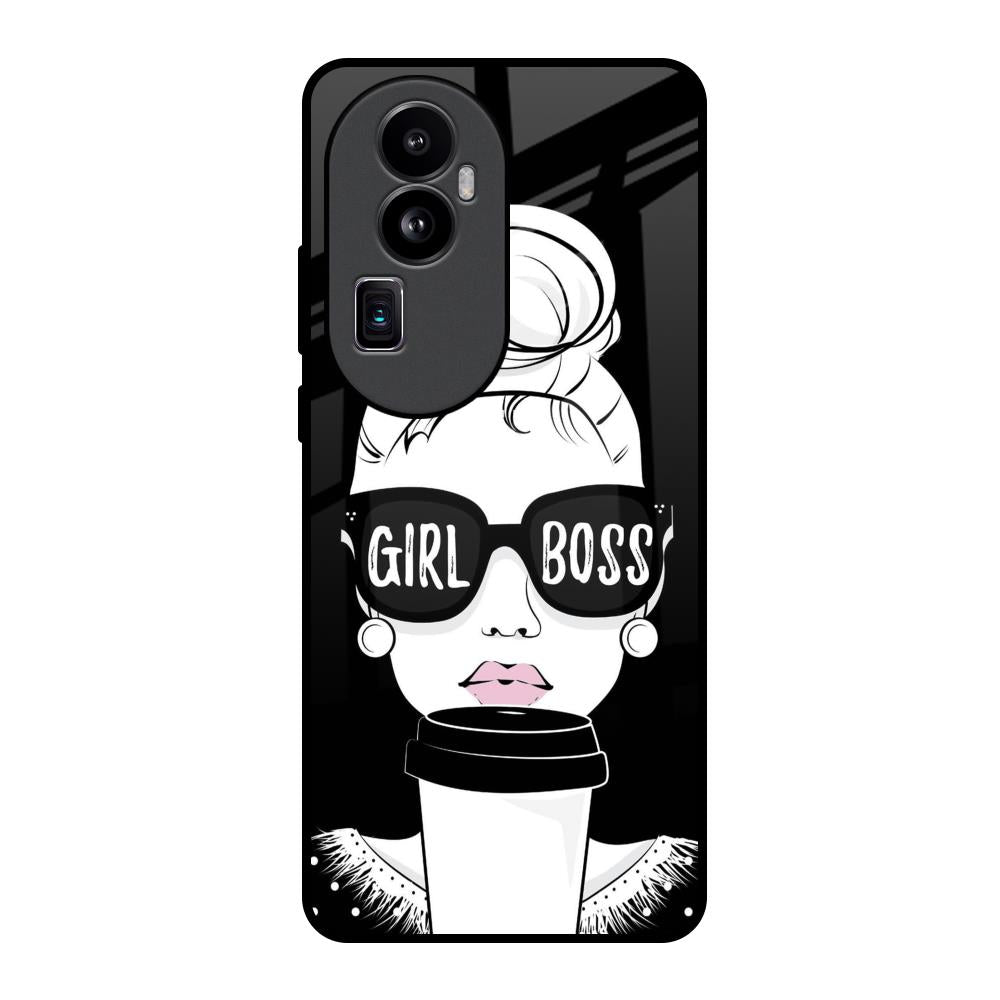 Girl Boss Oppo Reno10 Pro Plus 5G Glass Back Cover Online