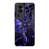 Techno Color Pattern Oppo Reno10 Pro Plus 5G Glass Back Cover Online
