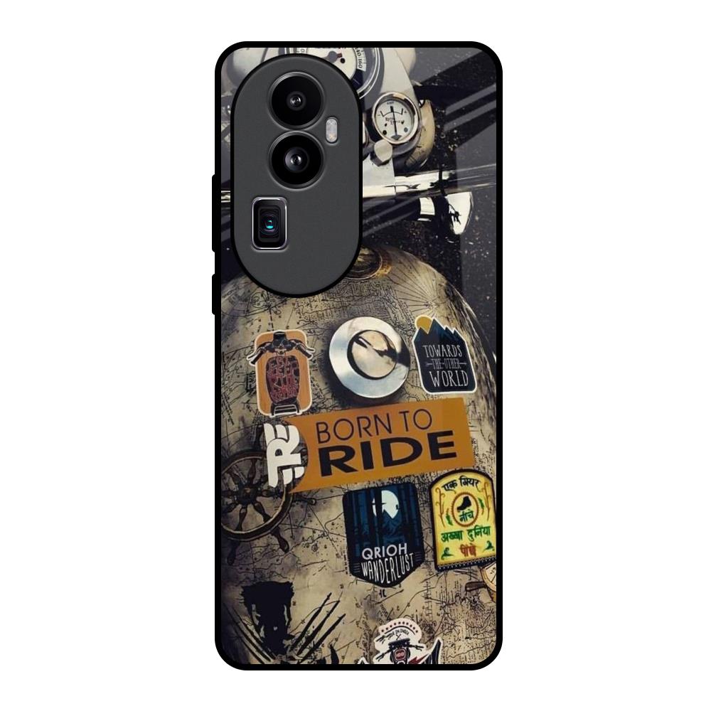Ride Mode On Oppo Reno10 Pro Plus 5G Glass Back Cover Online