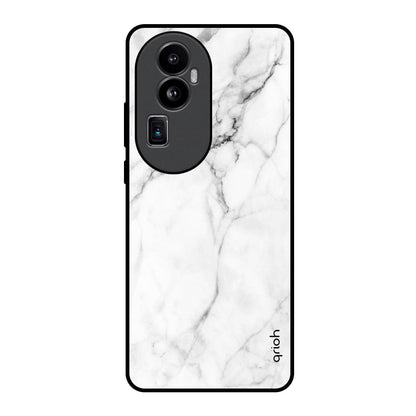 Modern White Marble Oppo Reno10 Pro Plus 5G Glass Back Cover Online