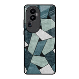 Abstact Tiles Oppo Reno10 Pro Plus 5G Glass Back Cover Online
