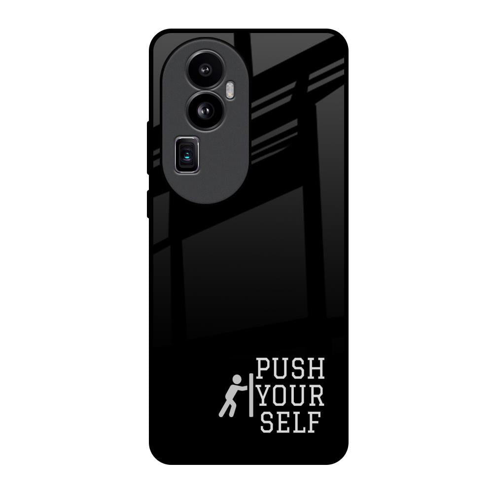 Push Your Self Oppo Reno10 Pro Plus 5G Glass Back Cover Online