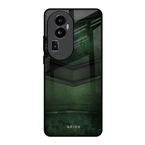 Green Leather Oppo Reno10 Pro Plus 5G Glass Back Cover Online