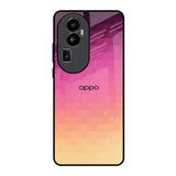 Geometric Pink Diamond Oppo Reno10 Pro Plus 5G Glass Back Cover Online