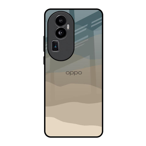 Abstract Mountain Pattern Oppo Reno10 Pro Plus 5G Glass Back Cover Online