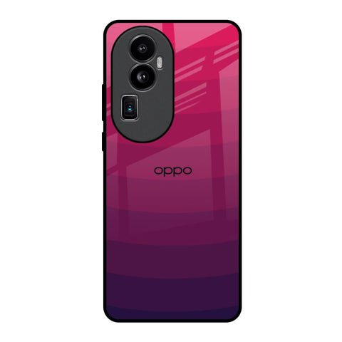 Wavy Pink Pattern Oppo Reno10 Pro Plus 5G Glass Back Cover Online