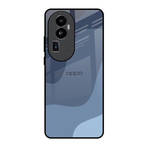 Navy Blue Ombre Oppo Reno10 Pro Plus 5G Glass Back Cover Online
