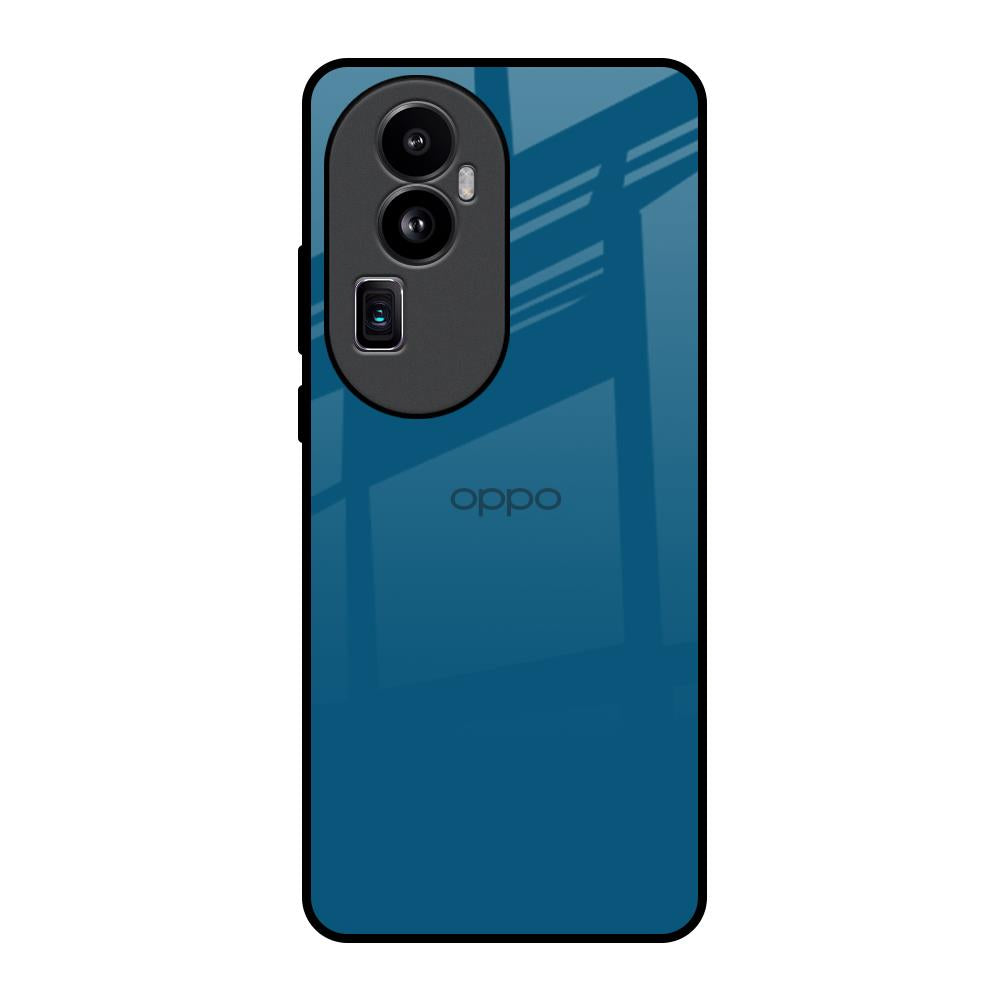 Cobalt Blue Oppo Reno10 Pro Plus 5G Glass Back Cover Online
