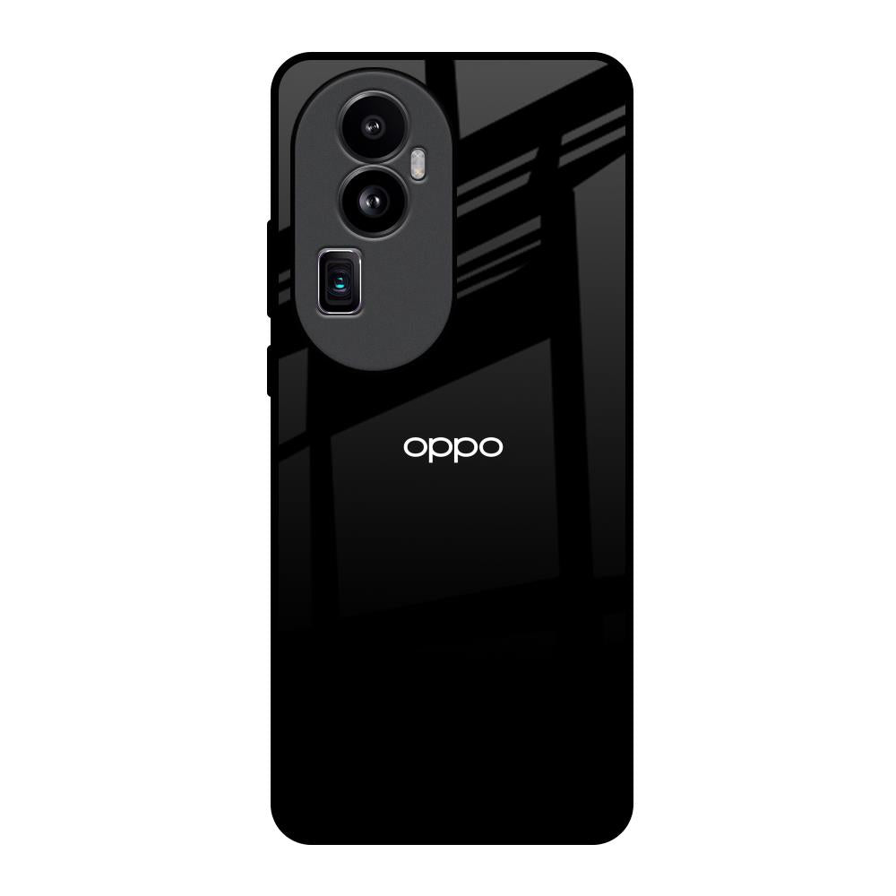 Jet Black Oppo Reno10 Pro Plus 5G Glass Back Cover Online