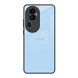 Pastel Sky Blue Oppo Reno10 Pro Plus 5G Glass Back Cover Online
