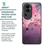 Space Doodles Glass Case for Oppo Reno10 Pro Plus 5G