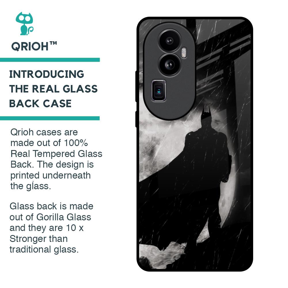 Dark Warrior Hero Glass Case for Oppo Reno10 Pro Plus 5G